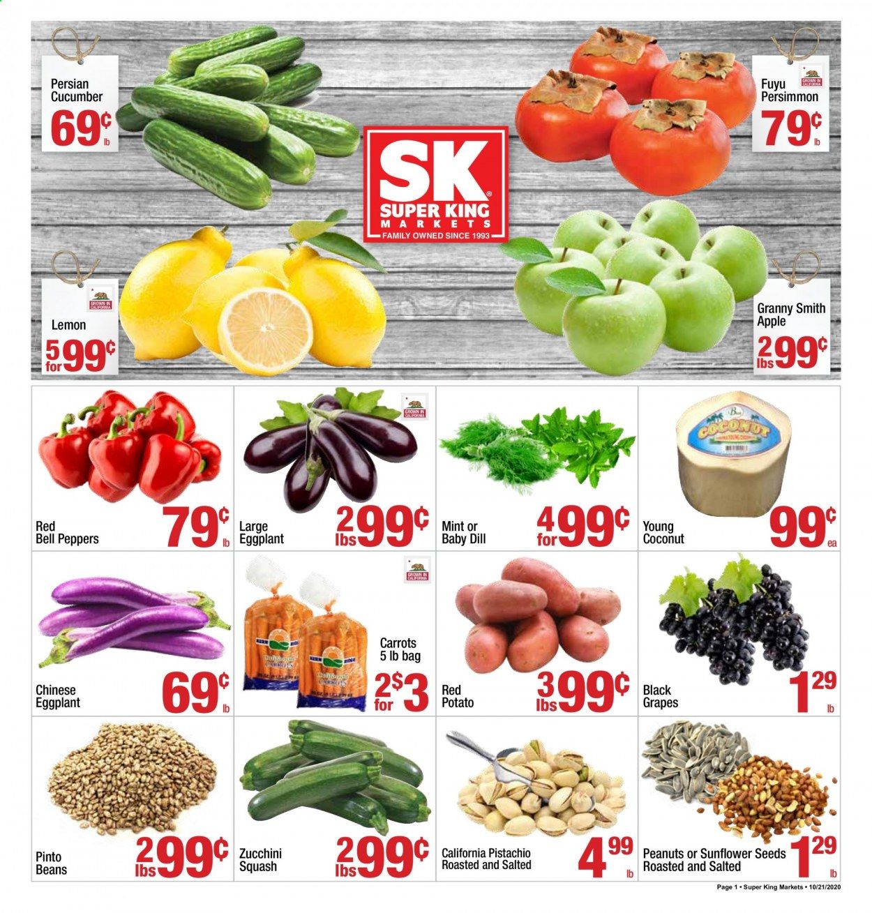 Super King Markets (CA) Weekly Ad Flyer October 21 to October 27