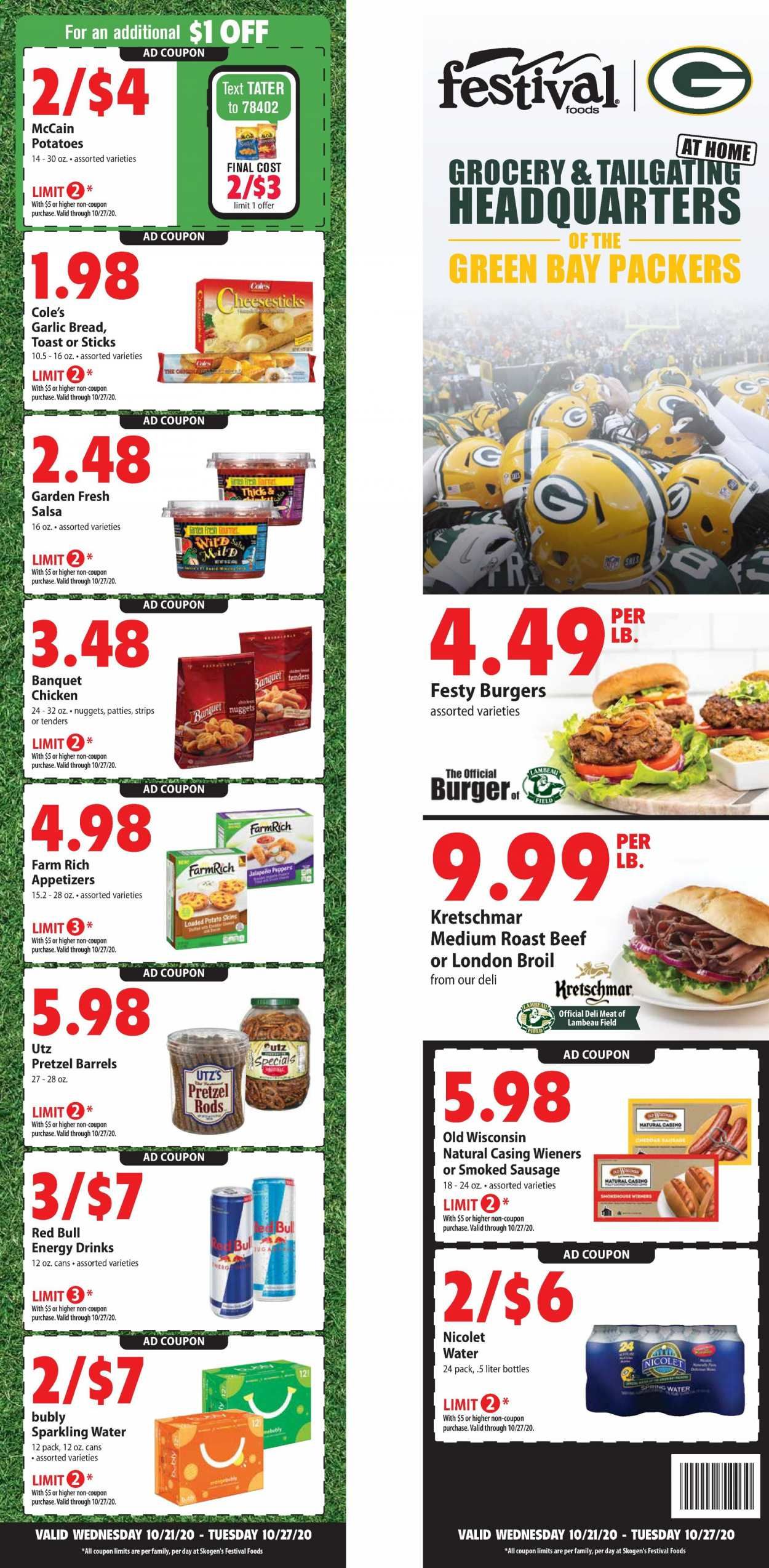 Festival Foods Weekly Ad Flyer October 21 to October 27