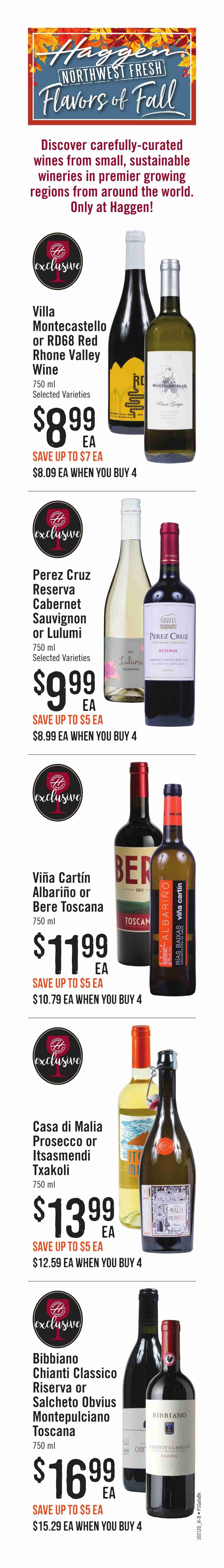 Haggen Weekly Ad Flyer October 21 to October 27