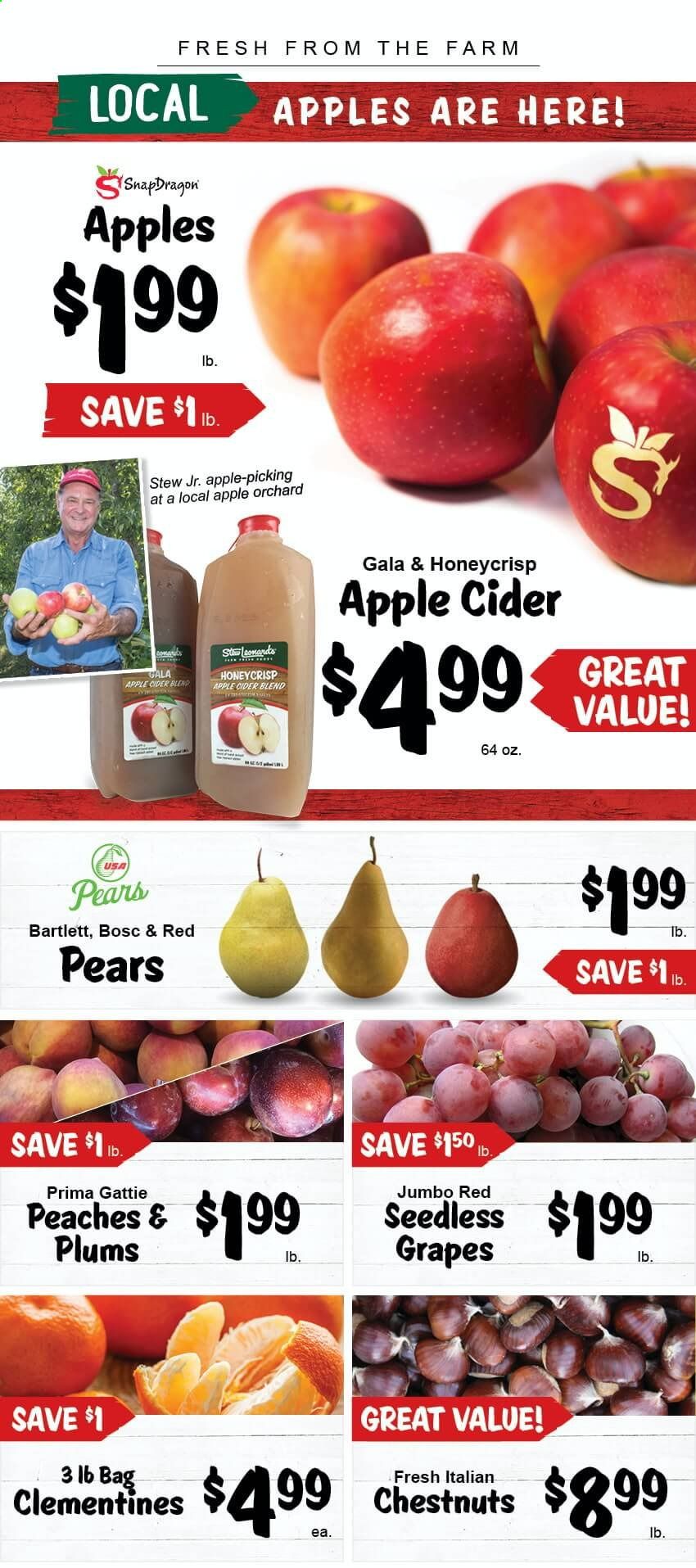 Stew Leonard's Weekly Ad Flyer October 21 to October 27
