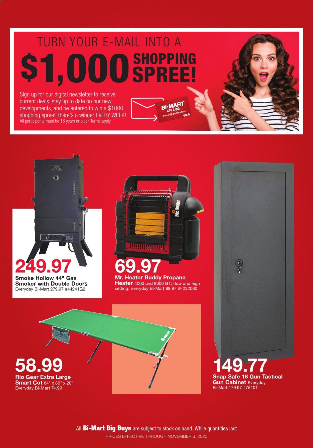 Bi-Mart Weekly Ad Flyer October 21 to November 3