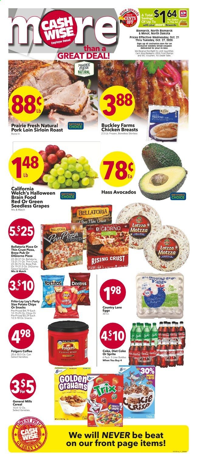 Cash Wise (MN, ND) Weekly Ad Flyer October 21 to October 27