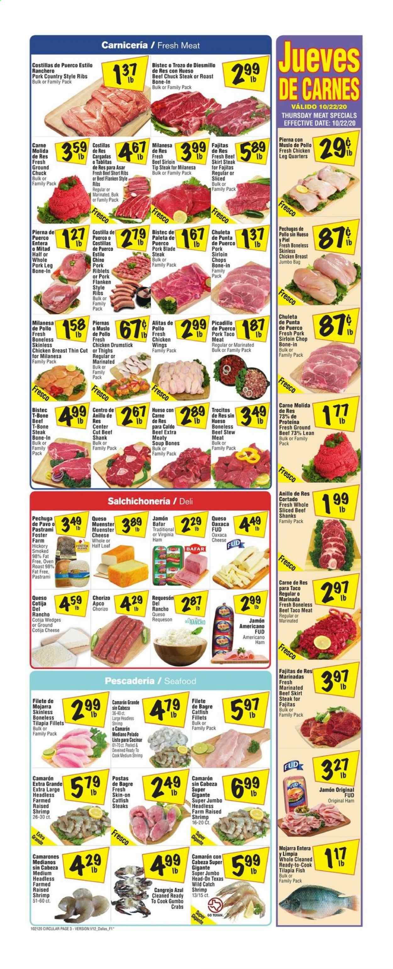 Fiesta Mart (TX) Weekly Ad Flyer October 21 to October 27