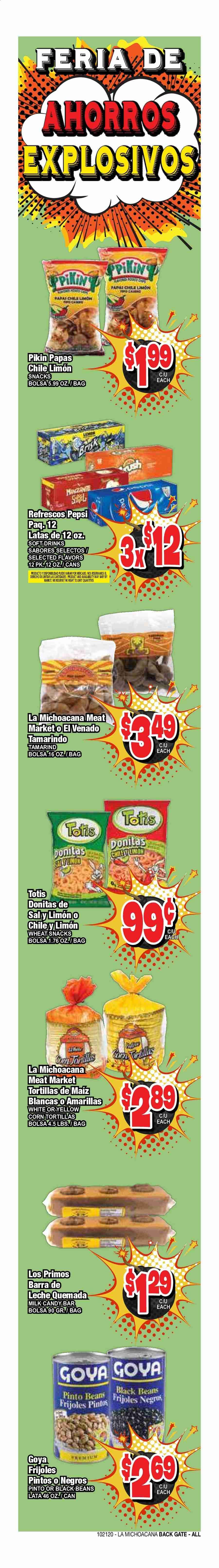 La Michoacana Meat Market (OK, TX) Weekly Ad Flyer October 21 to November 3