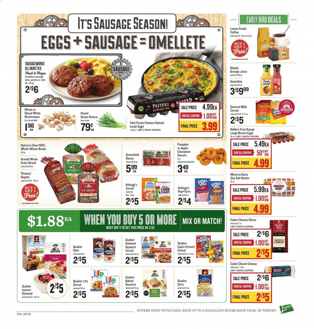 Lowes Foods Weekly Ad Flyer October 21 to October 27