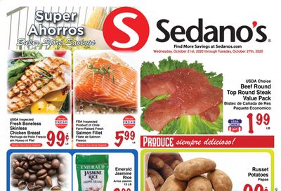 Sedano's (FL) Weekly Ad Flyer October 21 to October 27