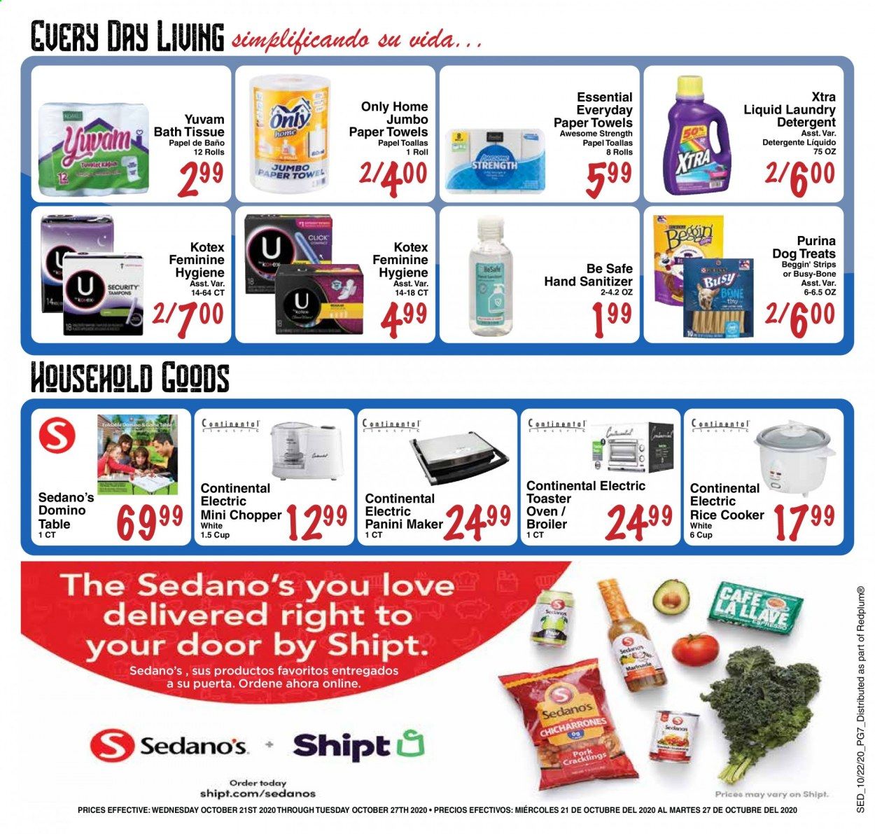 Sedano's (FL) Weekly Ad Flyer October 21 to October 27