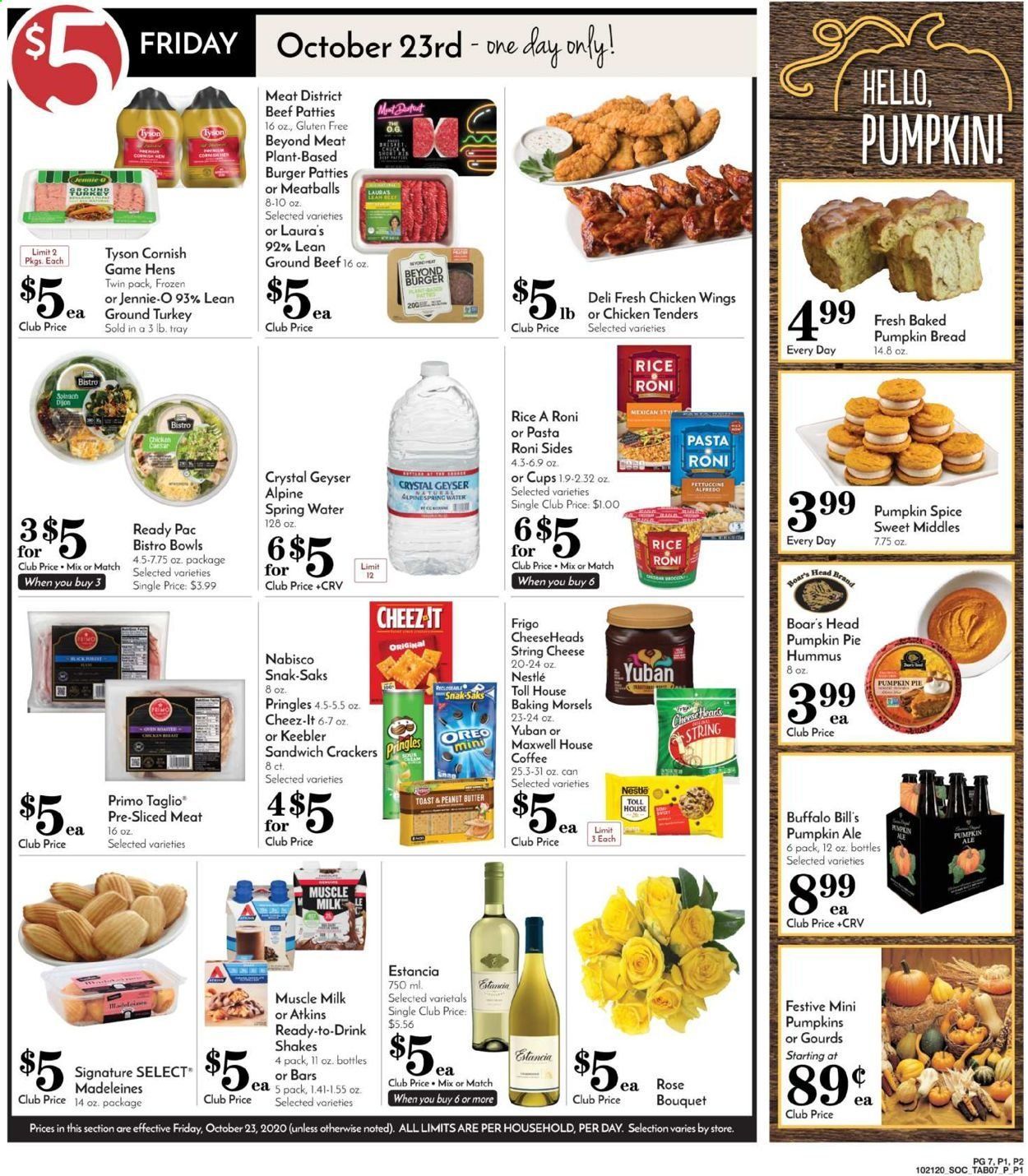 Pavilions (CA) Weekly Ad Flyer October 21 to October 27