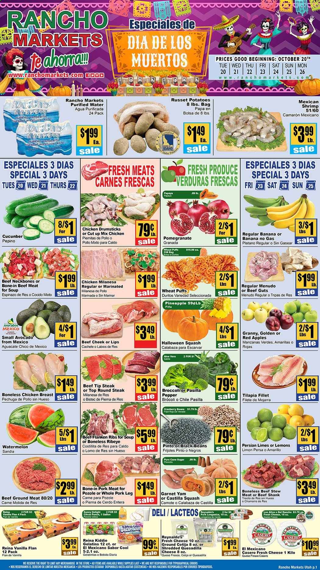 Rancho Markets Weekly Ad Flyer October 20 to October 26