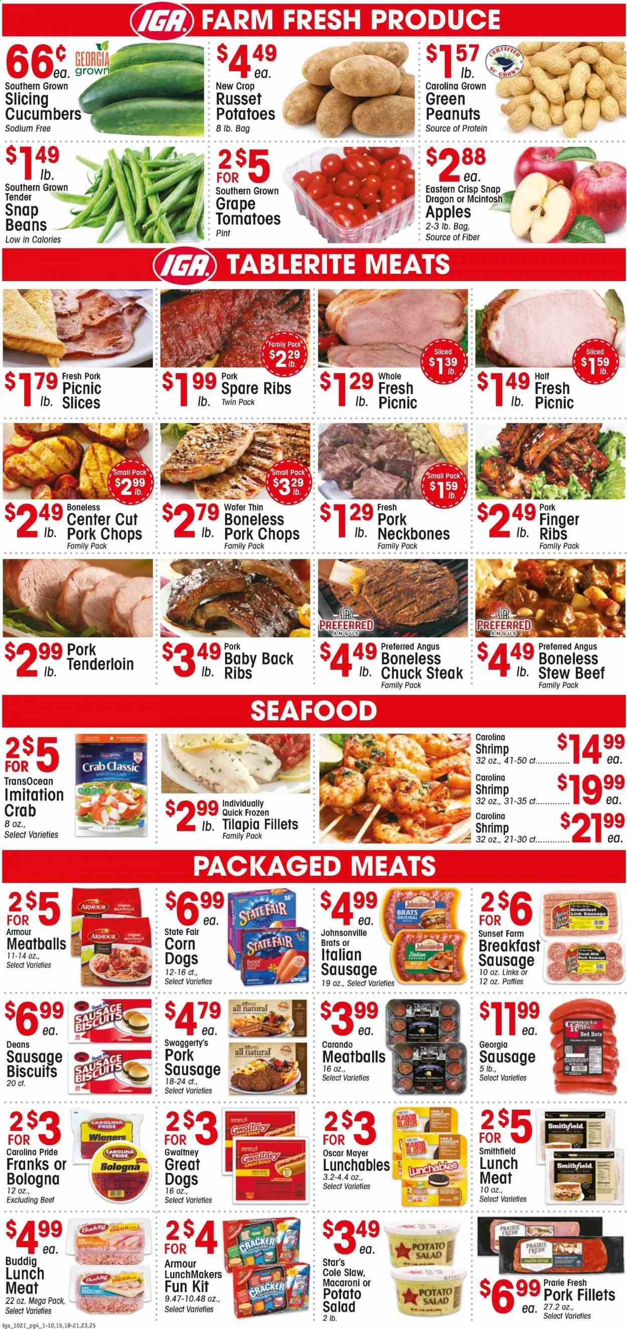 KJ´s Market (GA, SC) Weekly Ad Flyer October 21 to October 27
