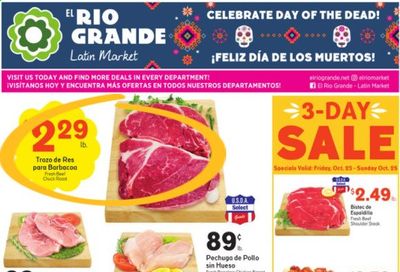 El Rio Grande (10, 21, 25, 30, 34, 53, 90) Weekly Ad Flyer October 21 to October 27