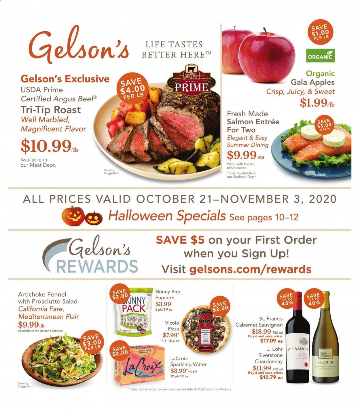 Gelson's Weekly Ad Flyer October 21 to November 3