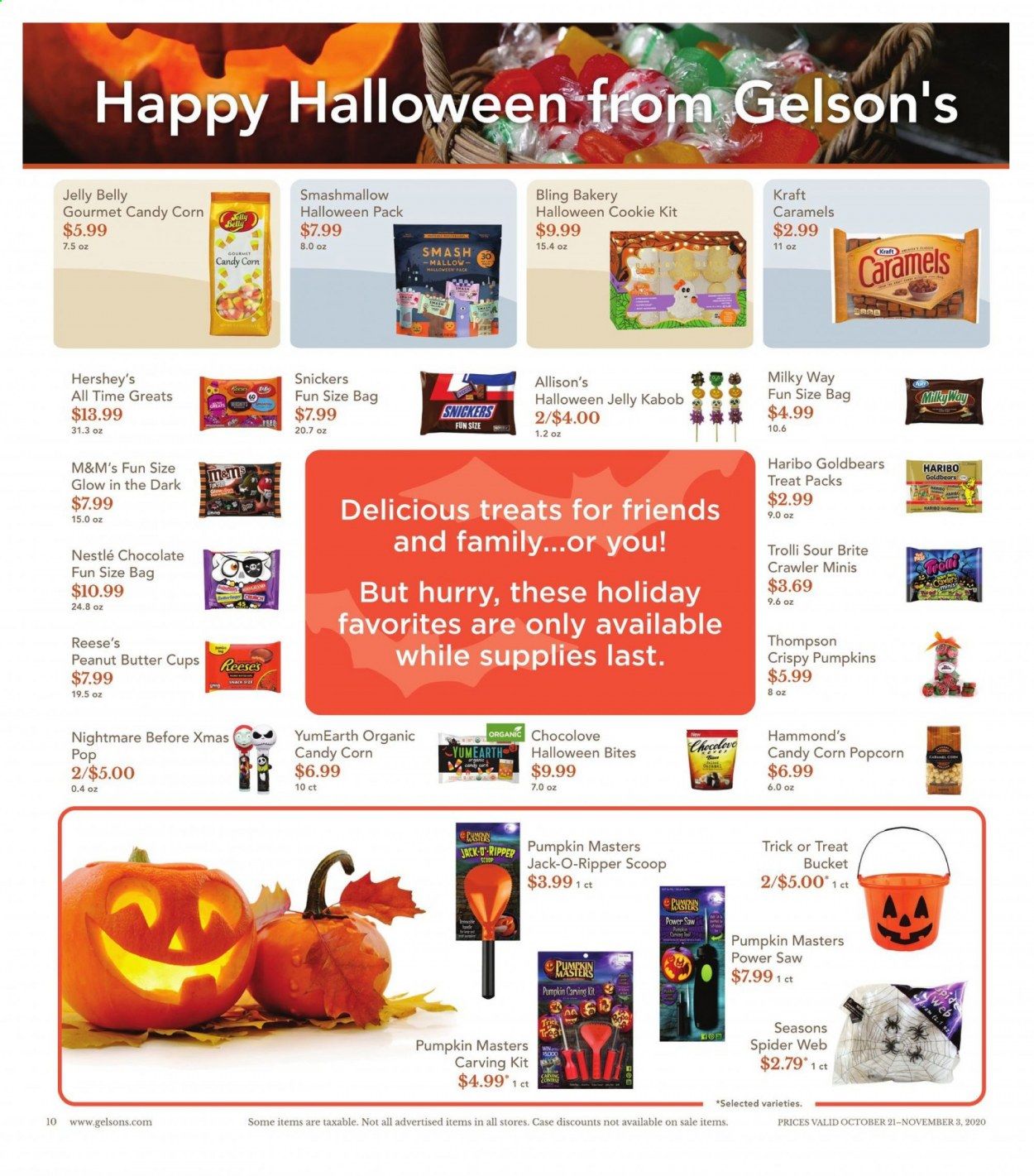 Gelson's Weekly Ad Flyer October 21 to November 3