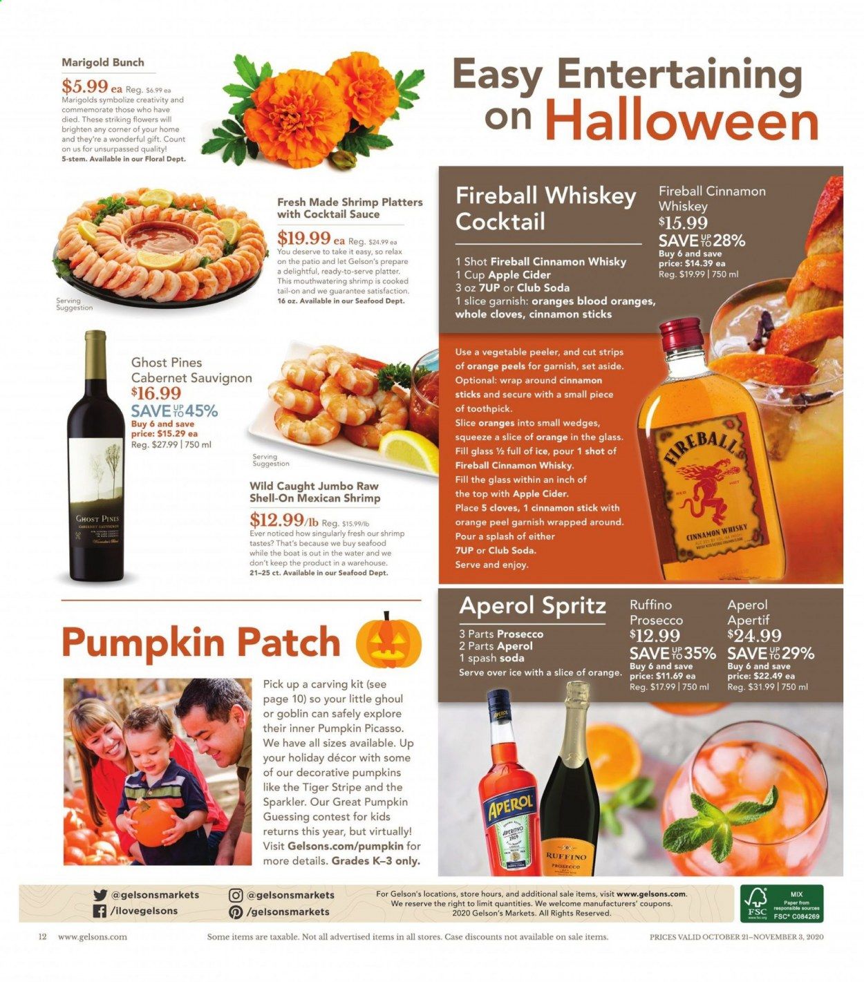 Gelson's Weekly Ad Flyer October 21 to November 3