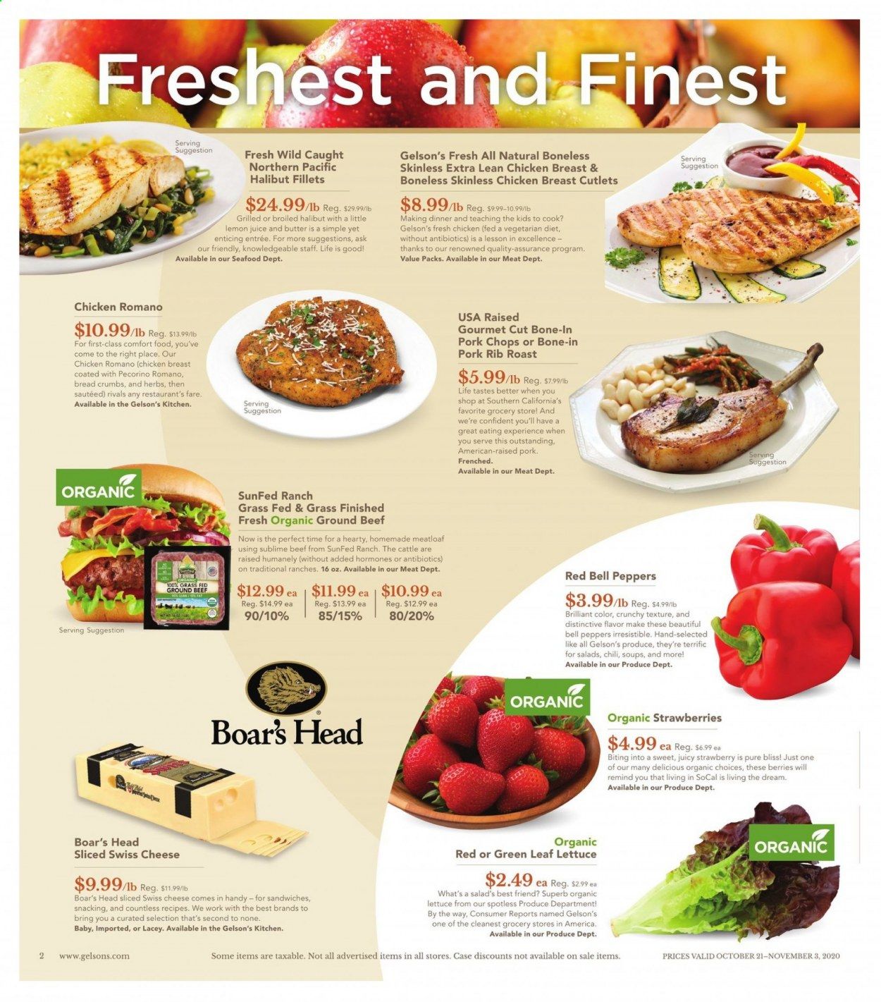 Gelson's Weekly Ad Flyer October 21 to November 3