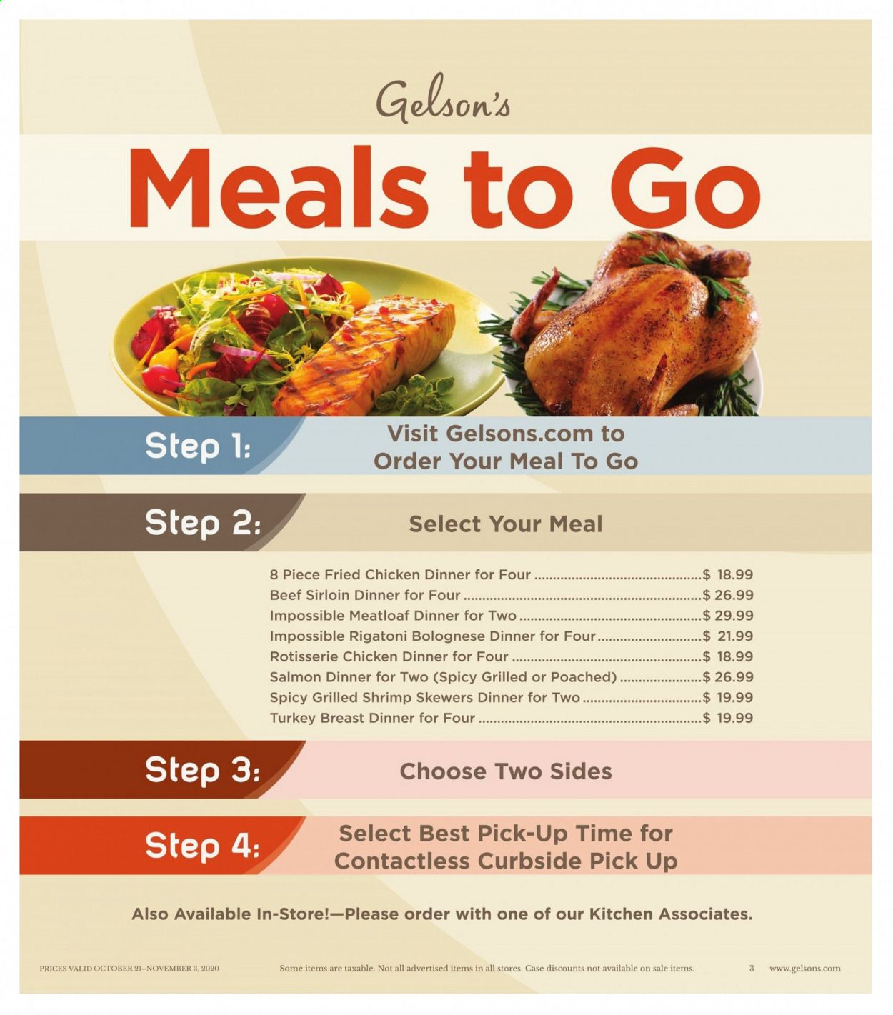 Gelson's Weekly Ad Flyer October 21 to November 3
