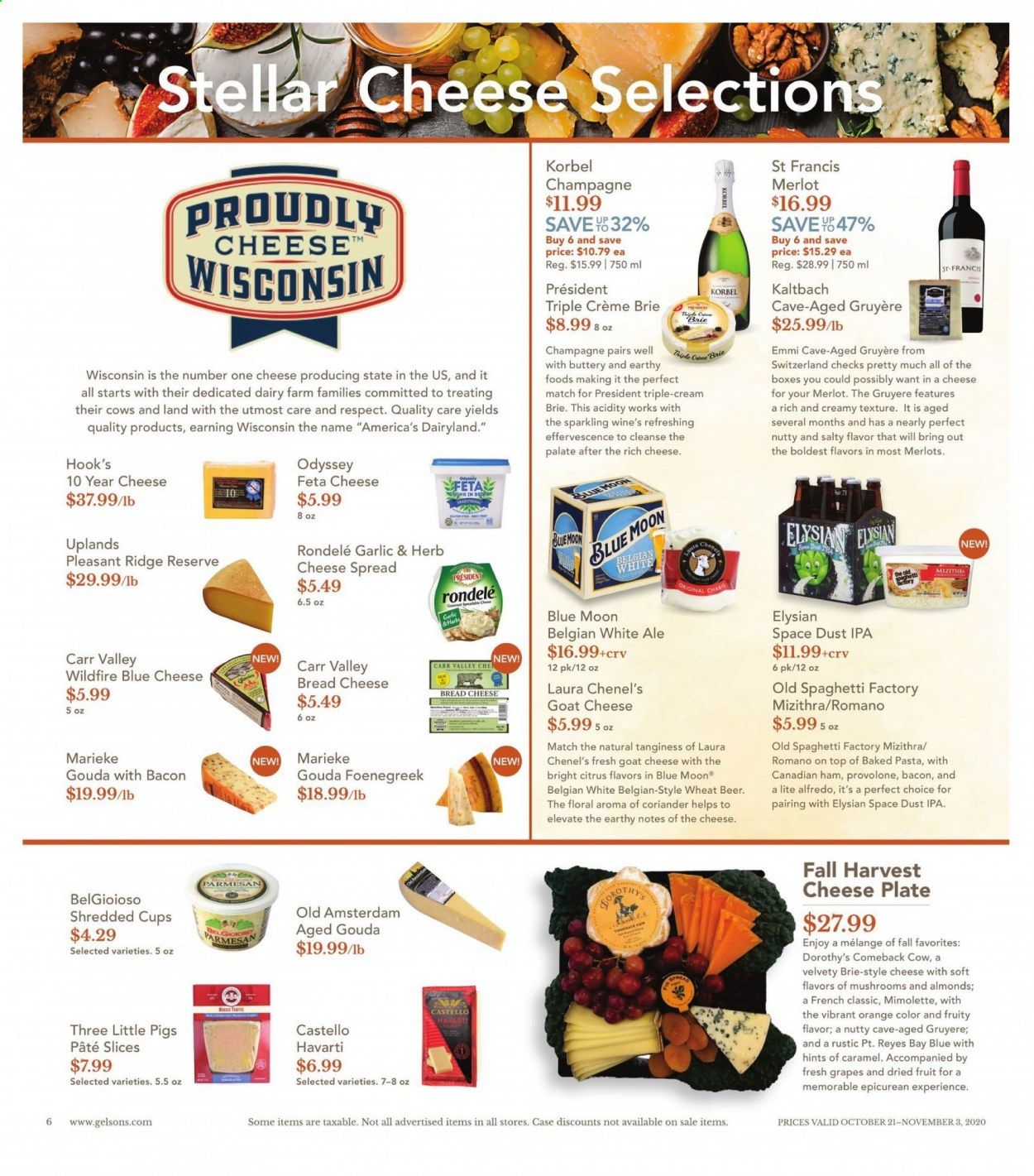 Gelson's Weekly Ad Flyer October 21 to November 3