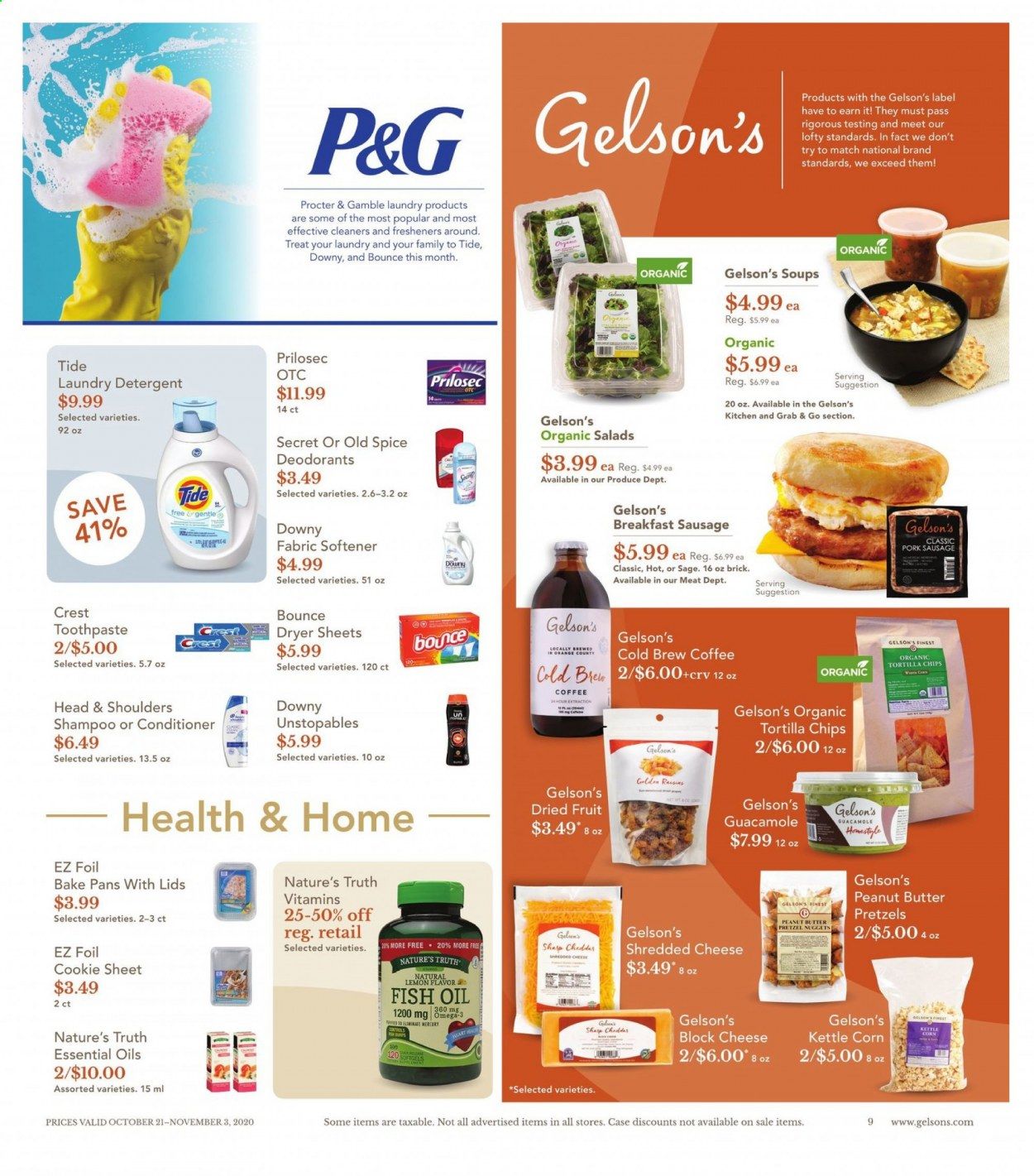 Gelson's Weekly Ad Flyer October 21 to November 3