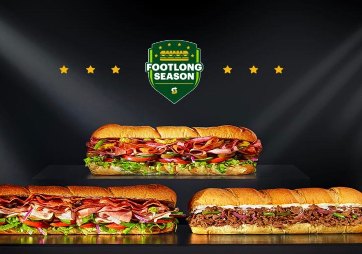 It’s Footlong Season: Buy 2 Footlong Subs and Get 1 For Free at Participating Subway Locations It’s Footlong Season: Buy 2 Footlong Subs and Get 1 For Free at Participating Subway Locations