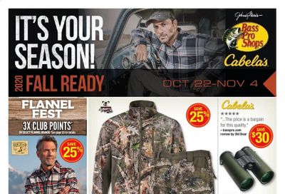 Cabela's Weekly Ad Flyer October 22 to November 4
