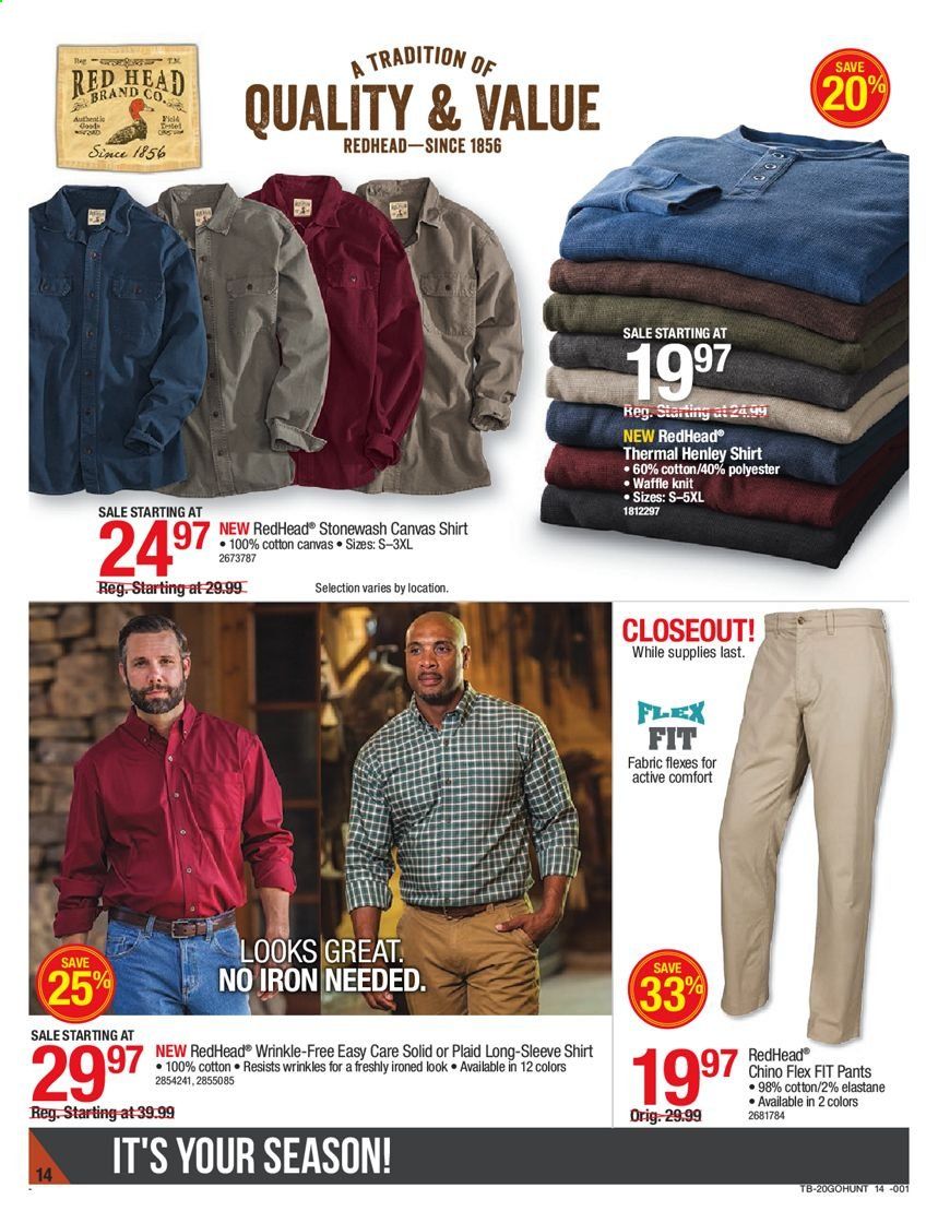 Cabela's Weekly Ad Flyer October 22 to November 4