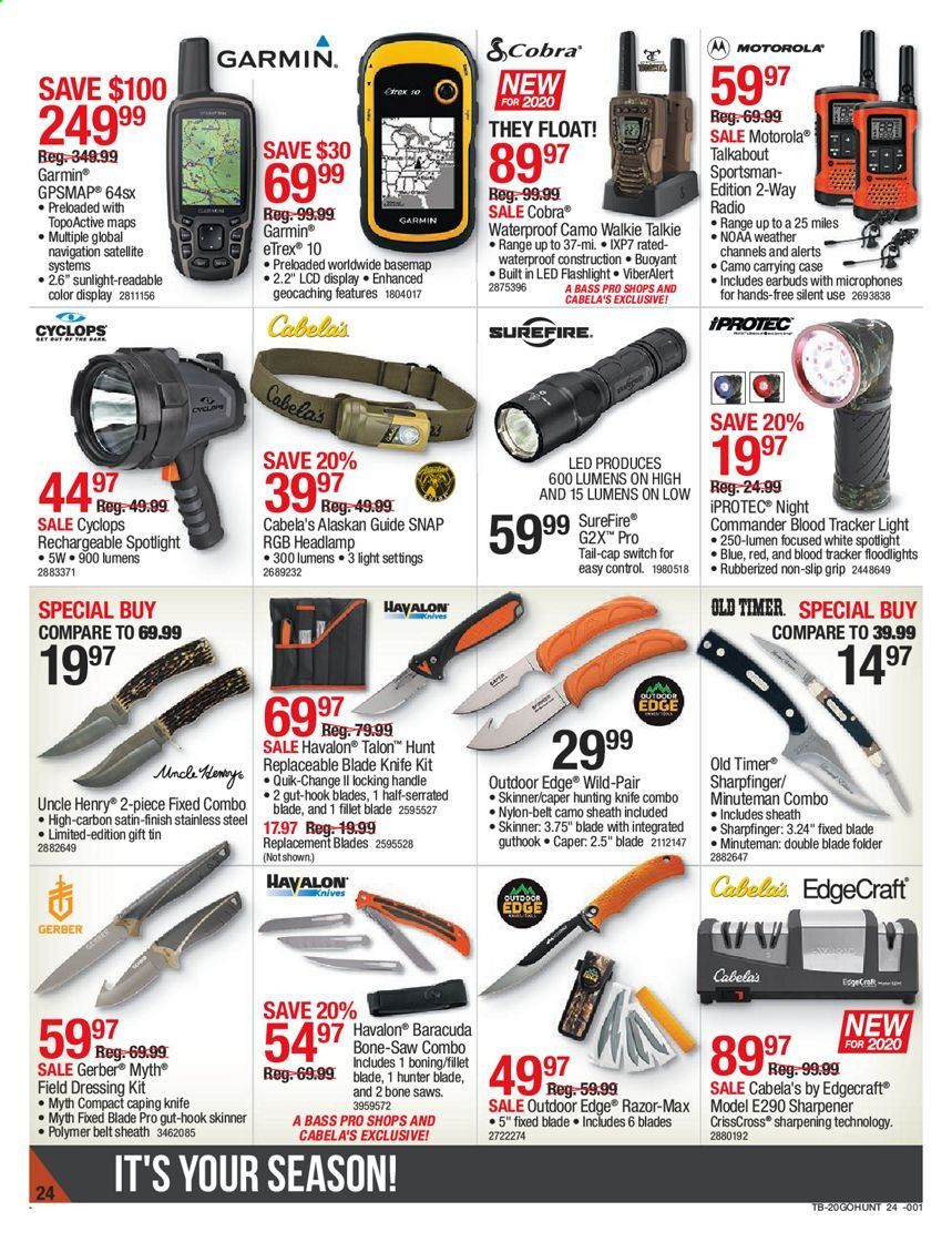 Cabela's Weekly Ad Flyer October 22 to November 4