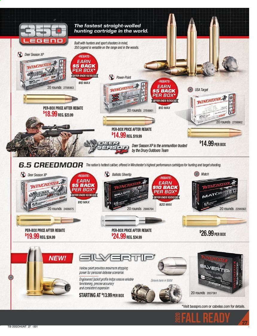 Cabela's Weekly Ad Flyer October 22 to November 4