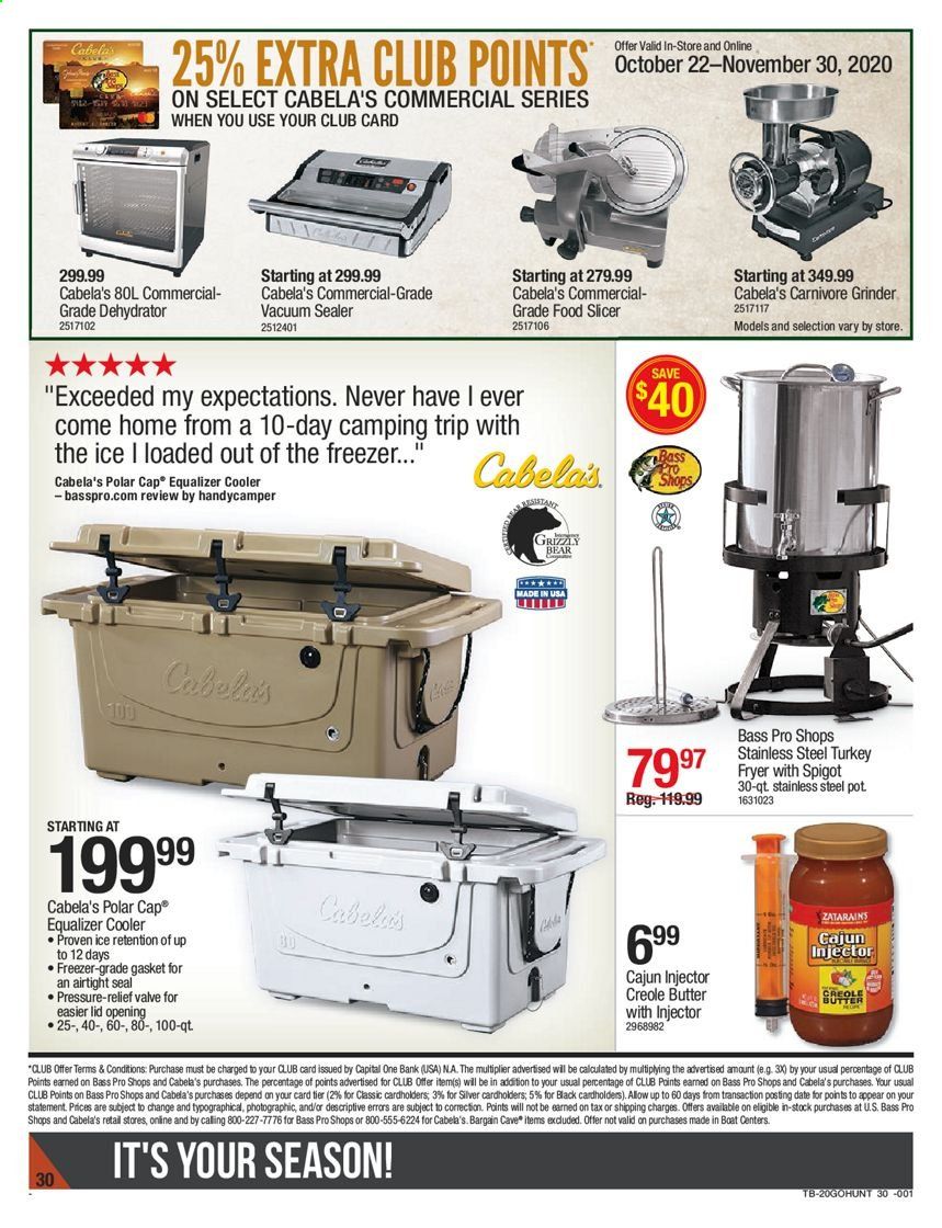 Cabela's Weekly Ad Flyer October 22 to November 4