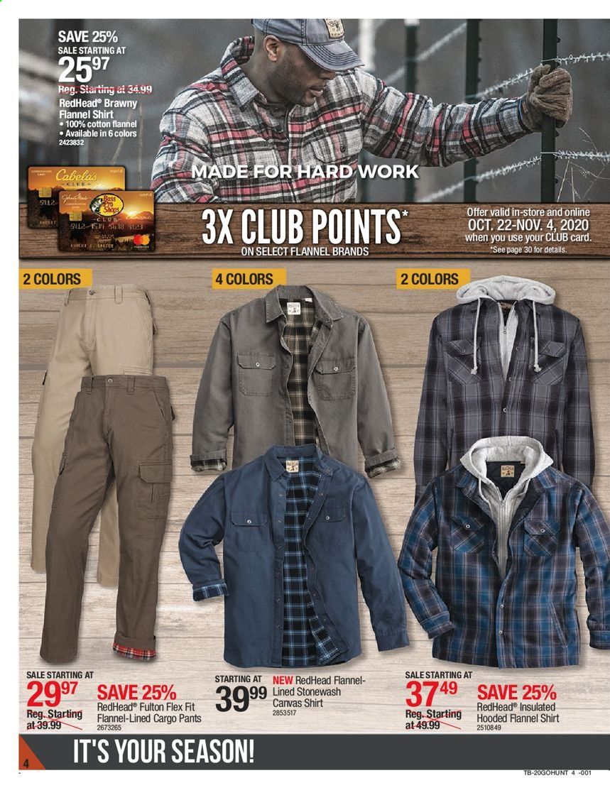 Cabela's Weekly Ad Flyer October 22 to November 4