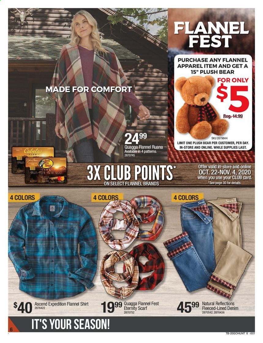 Cabela's Weekly Ad Flyer October 22 to November 4