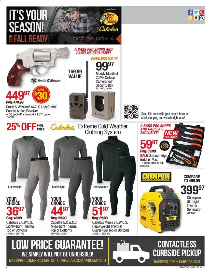 Bass Pro Shops Weekly Ad Flyer October 22 to November 4