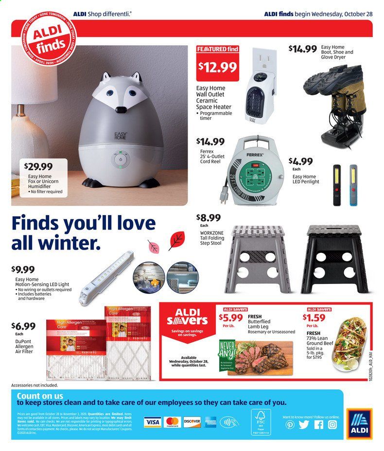 ALDI (FL, GA) Weekly Ad Flyer October 28 to November 3