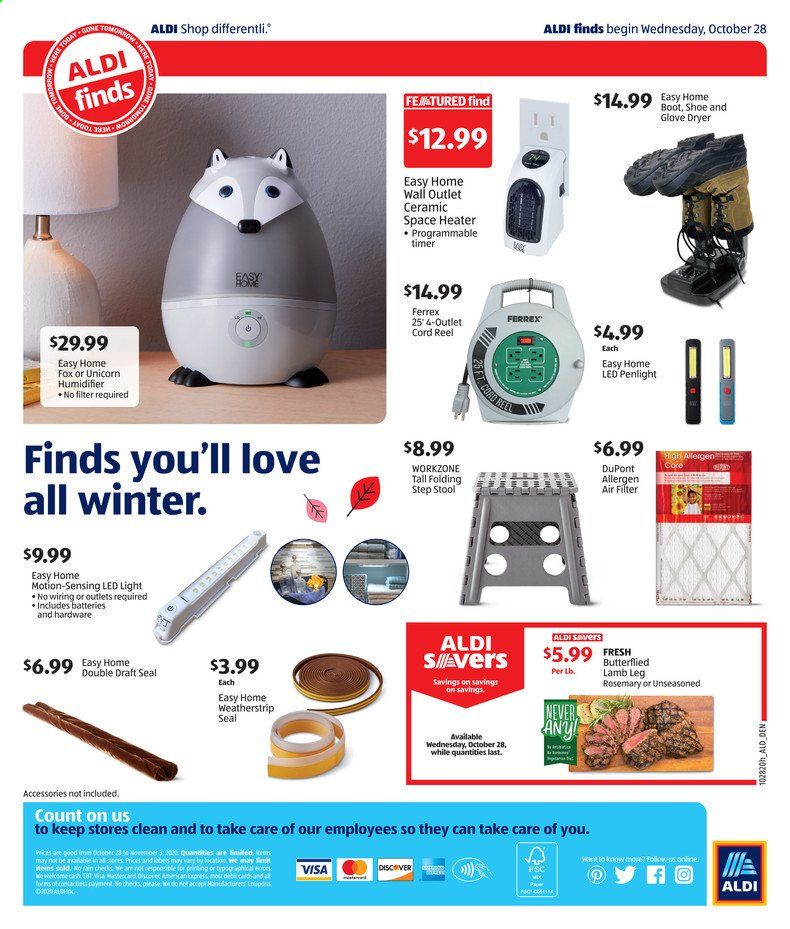 ALDI (OK, TX) Weekly Ad Flyer October 28 to November 3