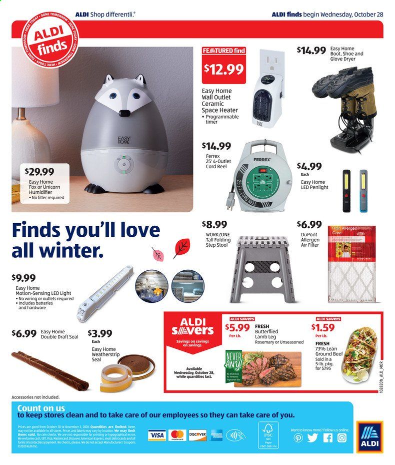 ALDI (CA) Weekly Ad Flyer October 28 to November 3