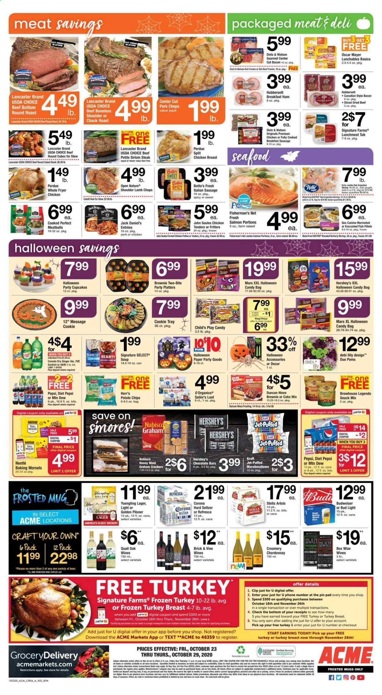 ACME Weekly Ad Flyer October 23 to October 29