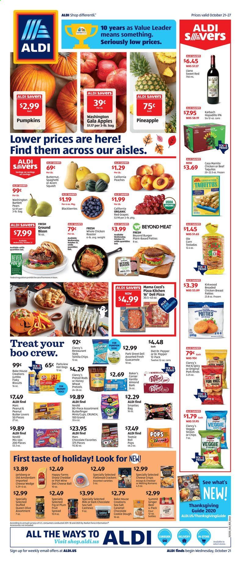 ALDI (TX) Weekly Ad Flyer October 21 to October 27