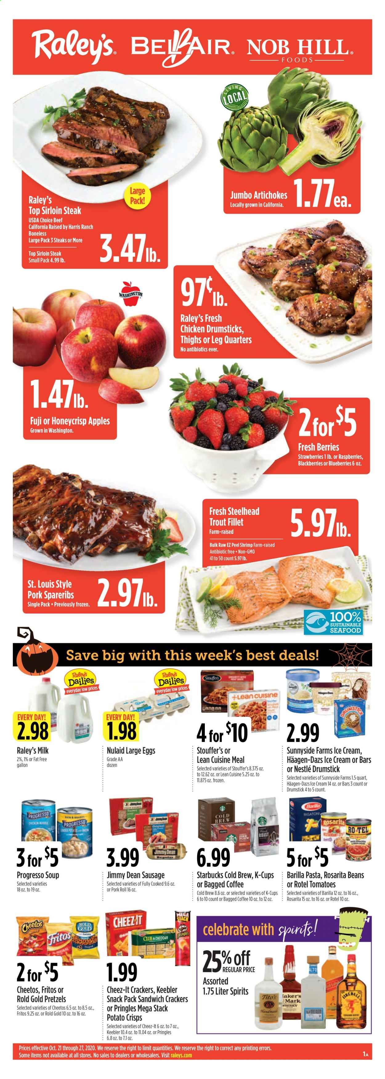 Raley's Weekly Ad Flyer October 21 to October 27
