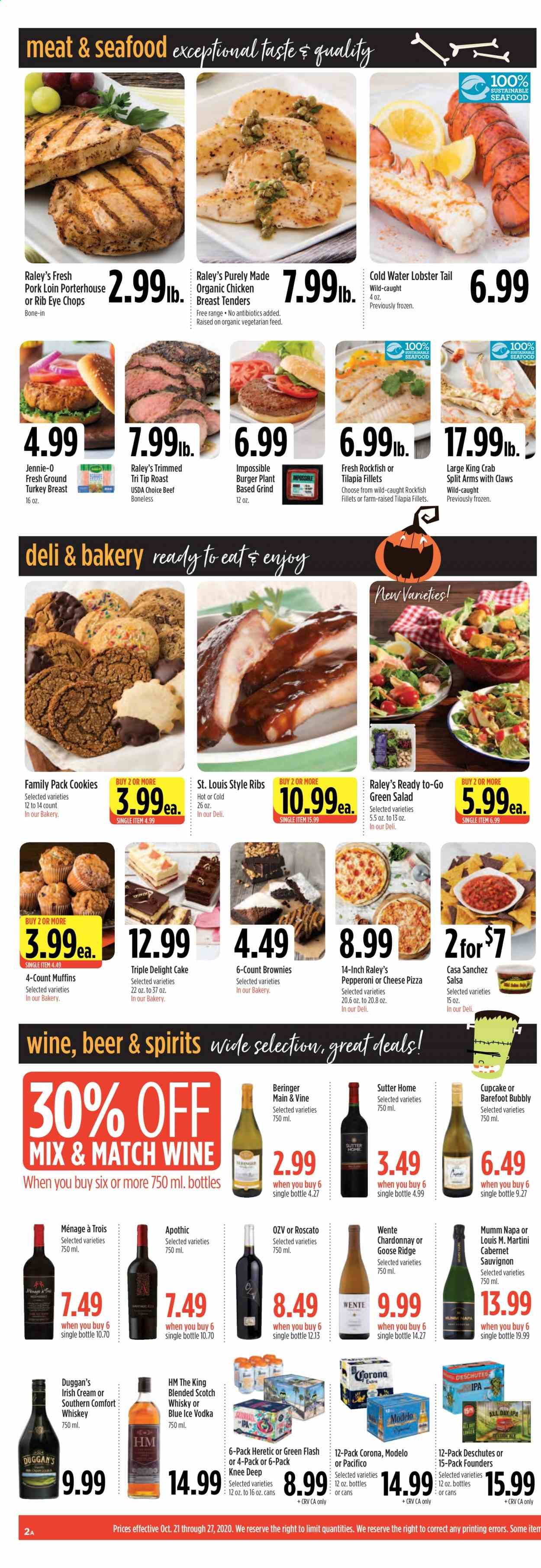 Raley's Weekly Ad Flyer October 21 to October 27