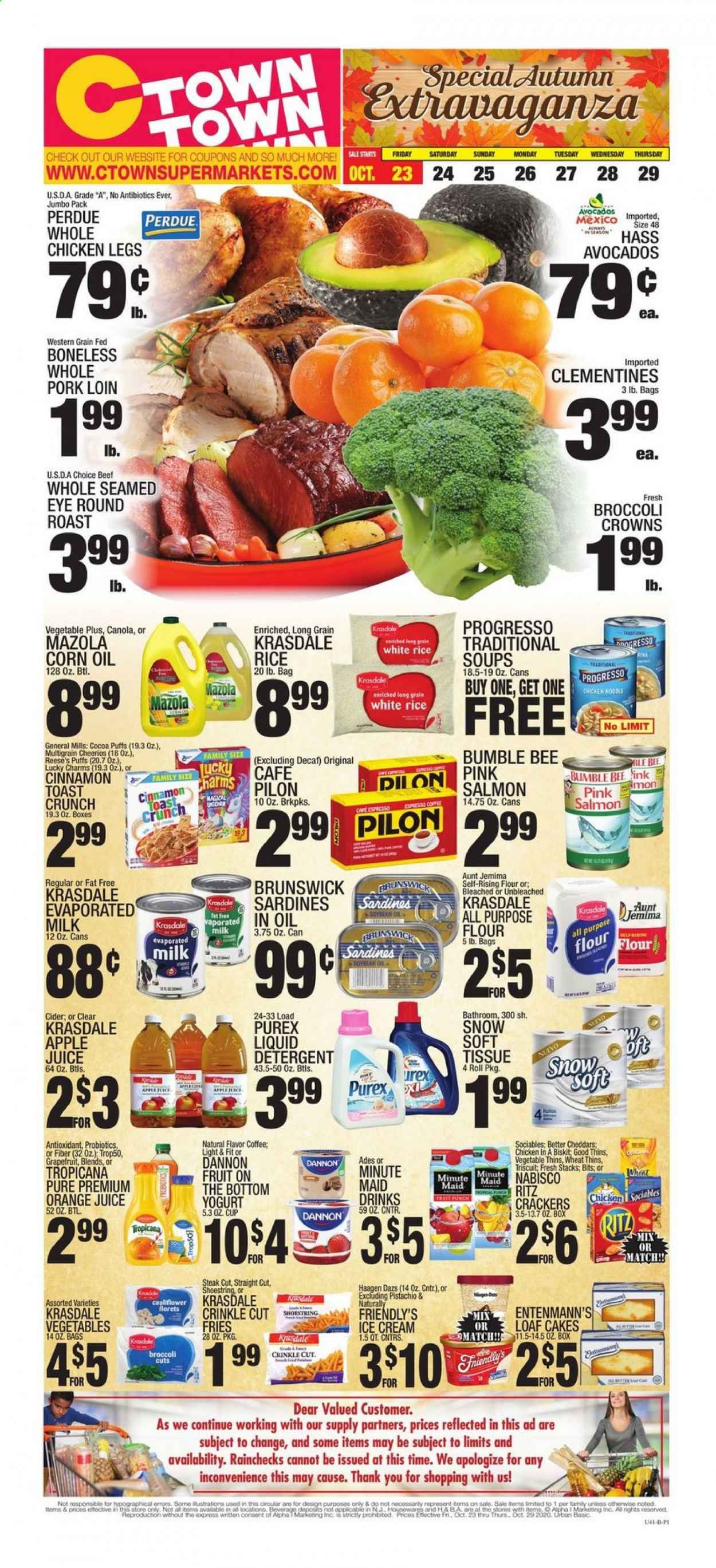 C-Town Weekly Ad Flyer October 23 to October 29
