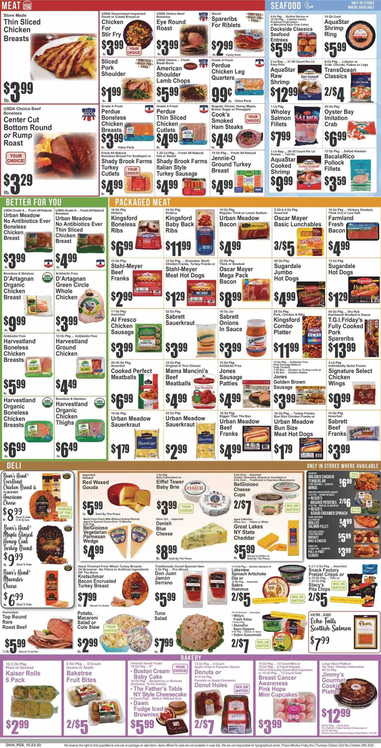 Key Food (NJ, NY) Weekly Ad Flyer October 23 to October 29