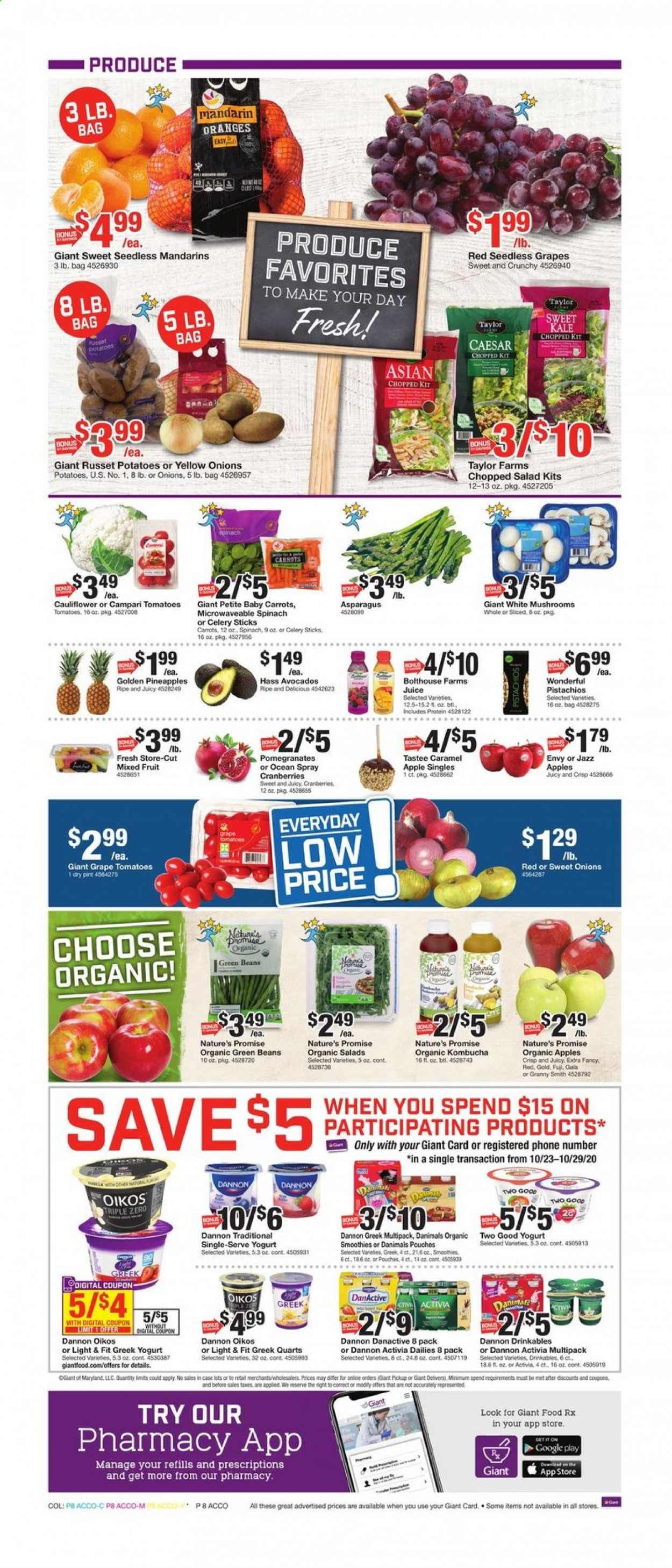 Giant Food Weekly Ad Flyer October 23 to October 29
