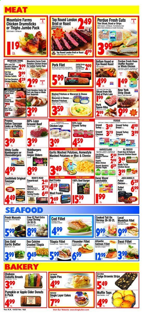 King Kullen Weekly Ad Flyer October 23 to October 29