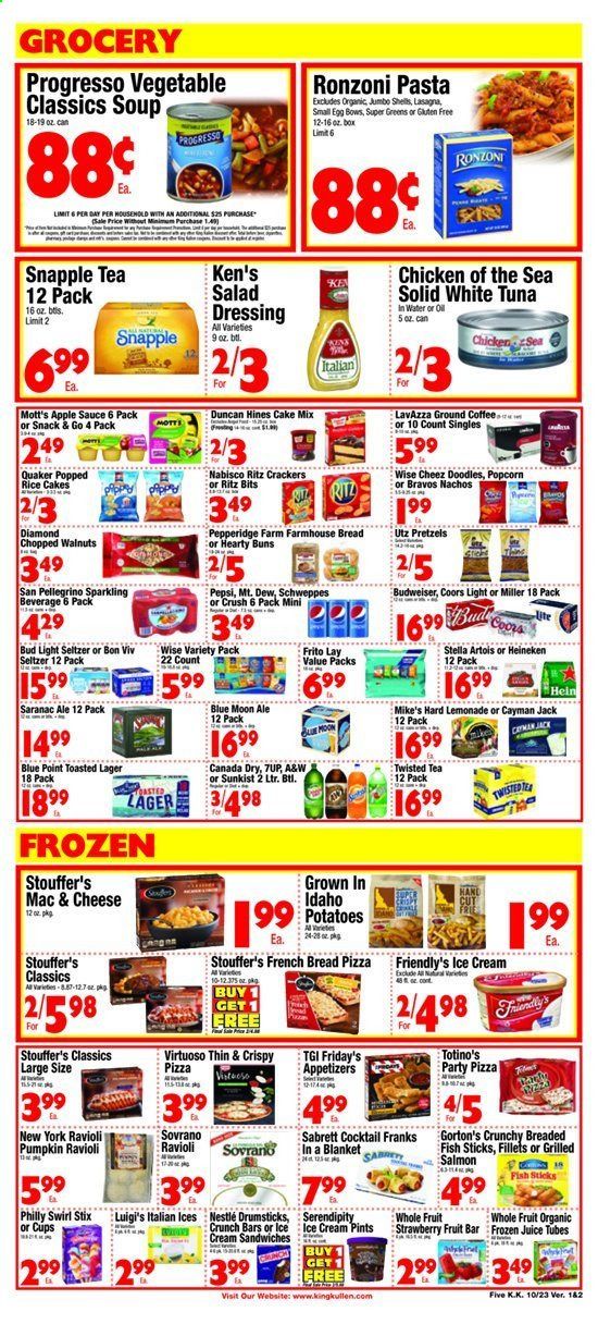 King Kullen Weekly Ad Flyer October 23 to October 29