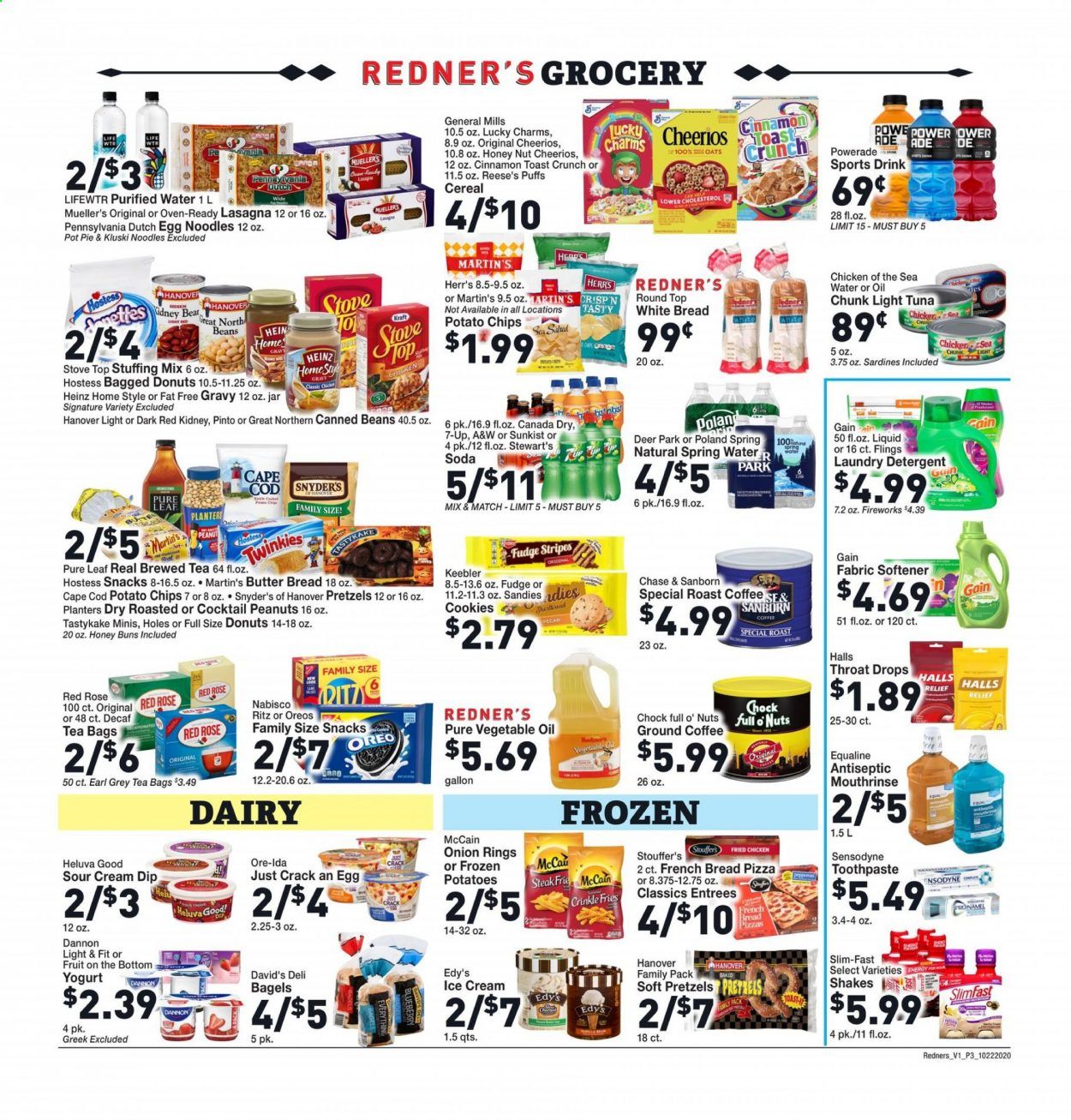 Redner's Markets Weekly Ad Flyer October 22 to October 28