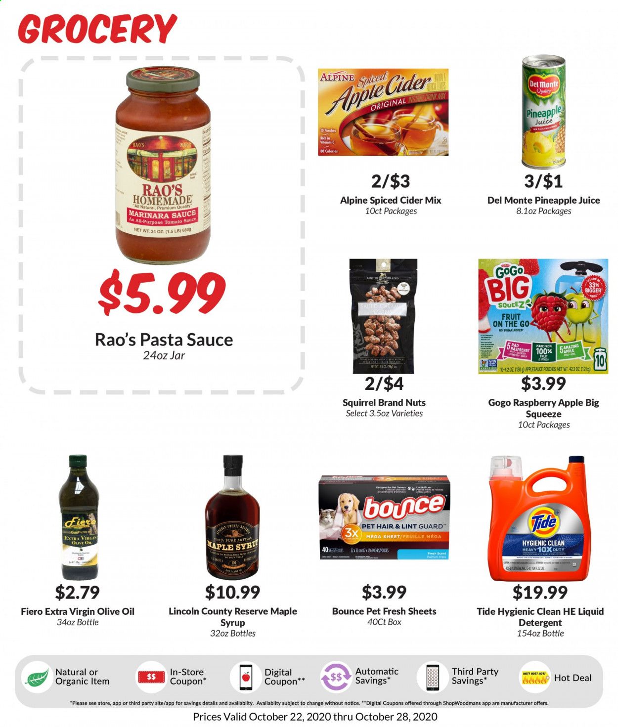 Woodman's Markets (IL, WI) Weekly Ad Flyer October 22 to October 28