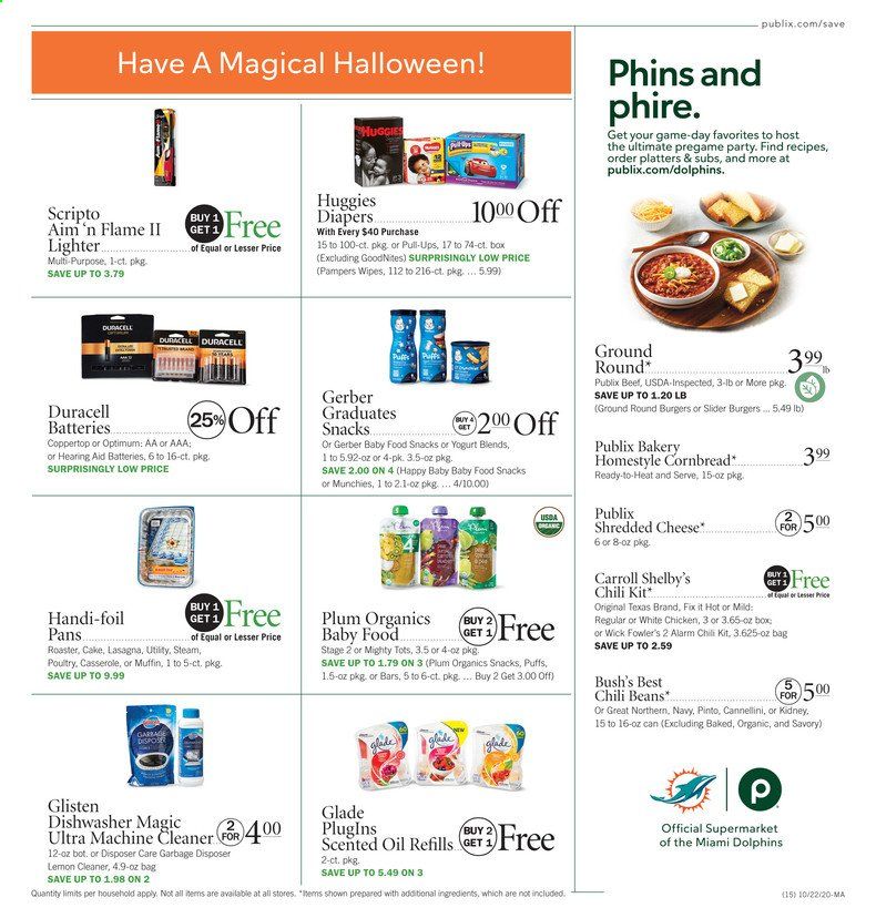 Publix (AL, FL, GA, NC, SC, TN) Weekly Ad Flyer October 22 to October 28