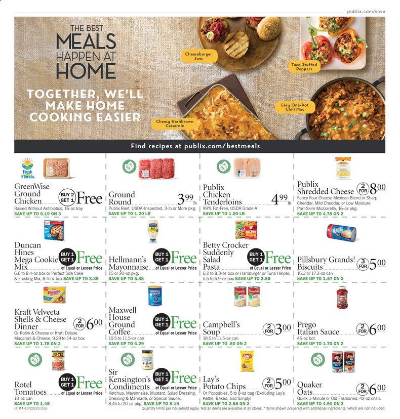 Publix (AL, FL, GA, NC, SC, TN) Weekly Ad Flyer October 22 to October 28