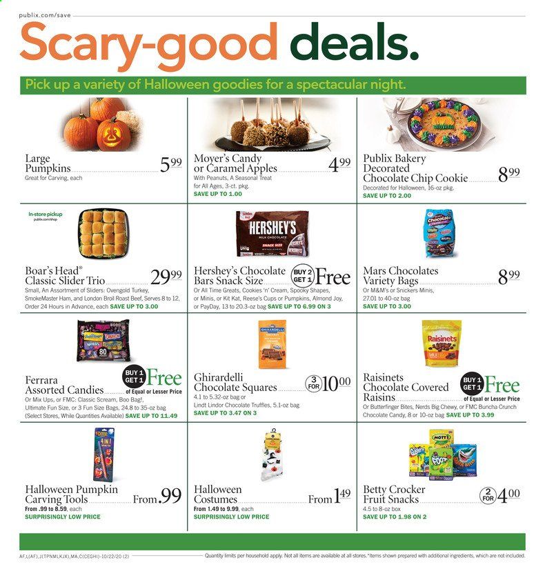 Publix (AL, FL, GA, NC, SC, TN) Weekly Ad Flyer October 22 to October 28