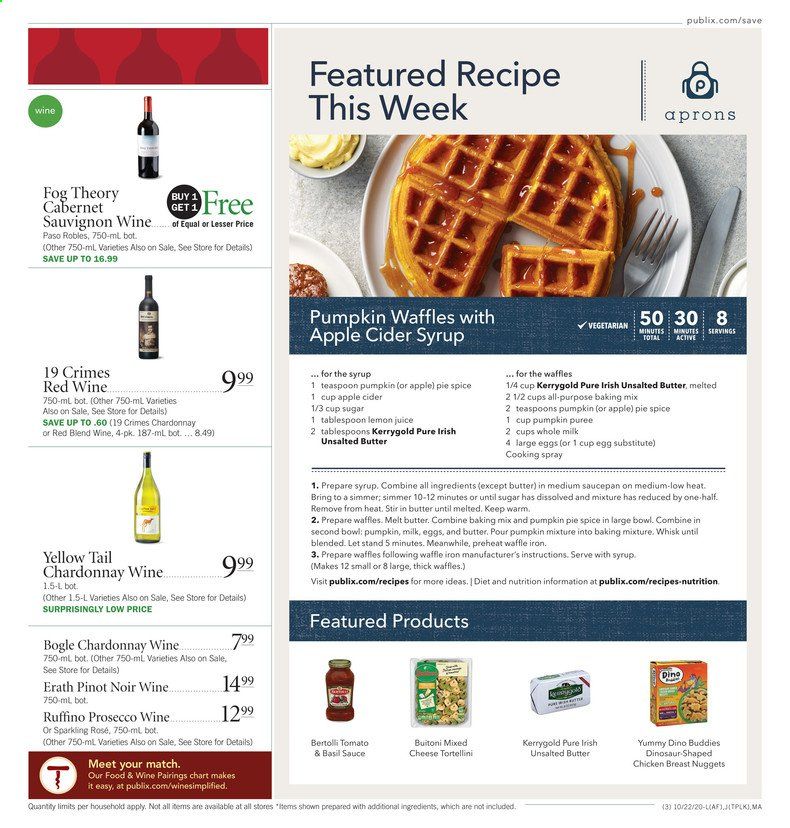 Publix (AL, FL, GA, NC, SC, TN) Weekly Ad Flyer October 22 to October 28