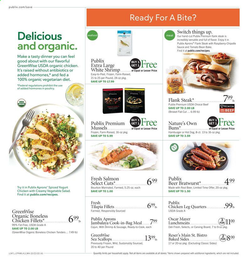 Publix (AL, FL, GA, NC, SC, TN) Weekly Ad Flyer October 22 to October 28